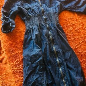 Women’s Blue Denim Dress